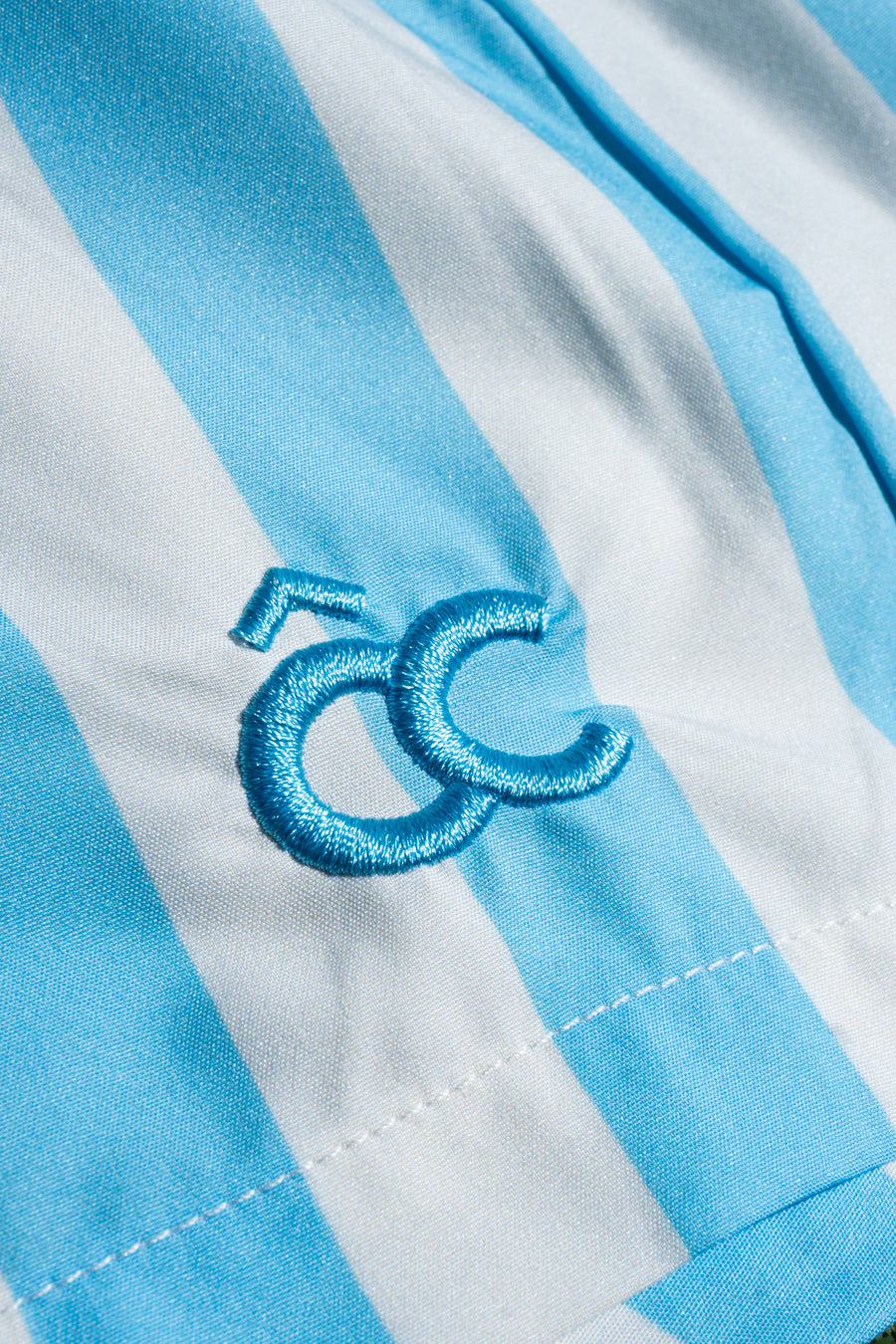Signature embroidered logo