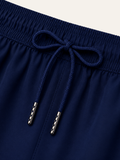 Monaco Blue swim shorts, deep navy, by CÔTE CHIC