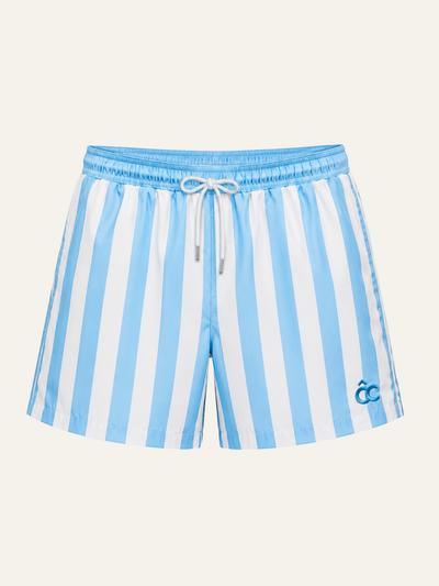 Striped Blue